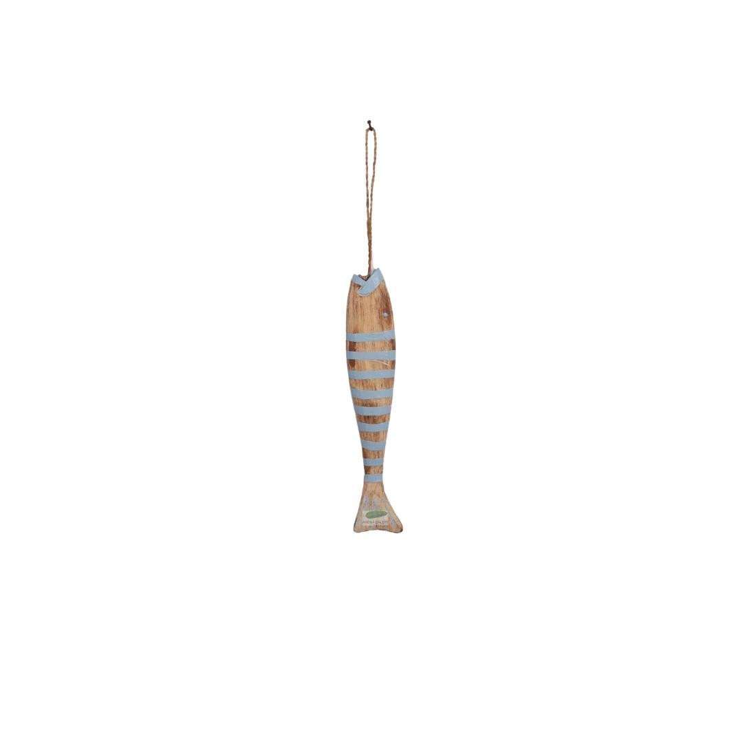  fish M 38cm,  Light blue