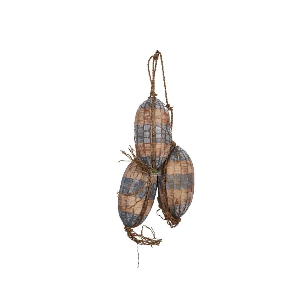  Natural Blue bundle 3 oval Buoy
