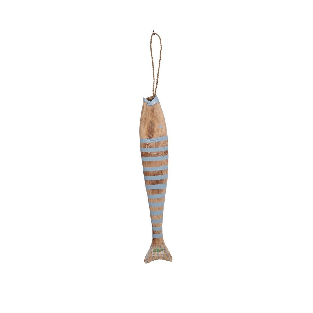 fish L 58cm,  Light blue