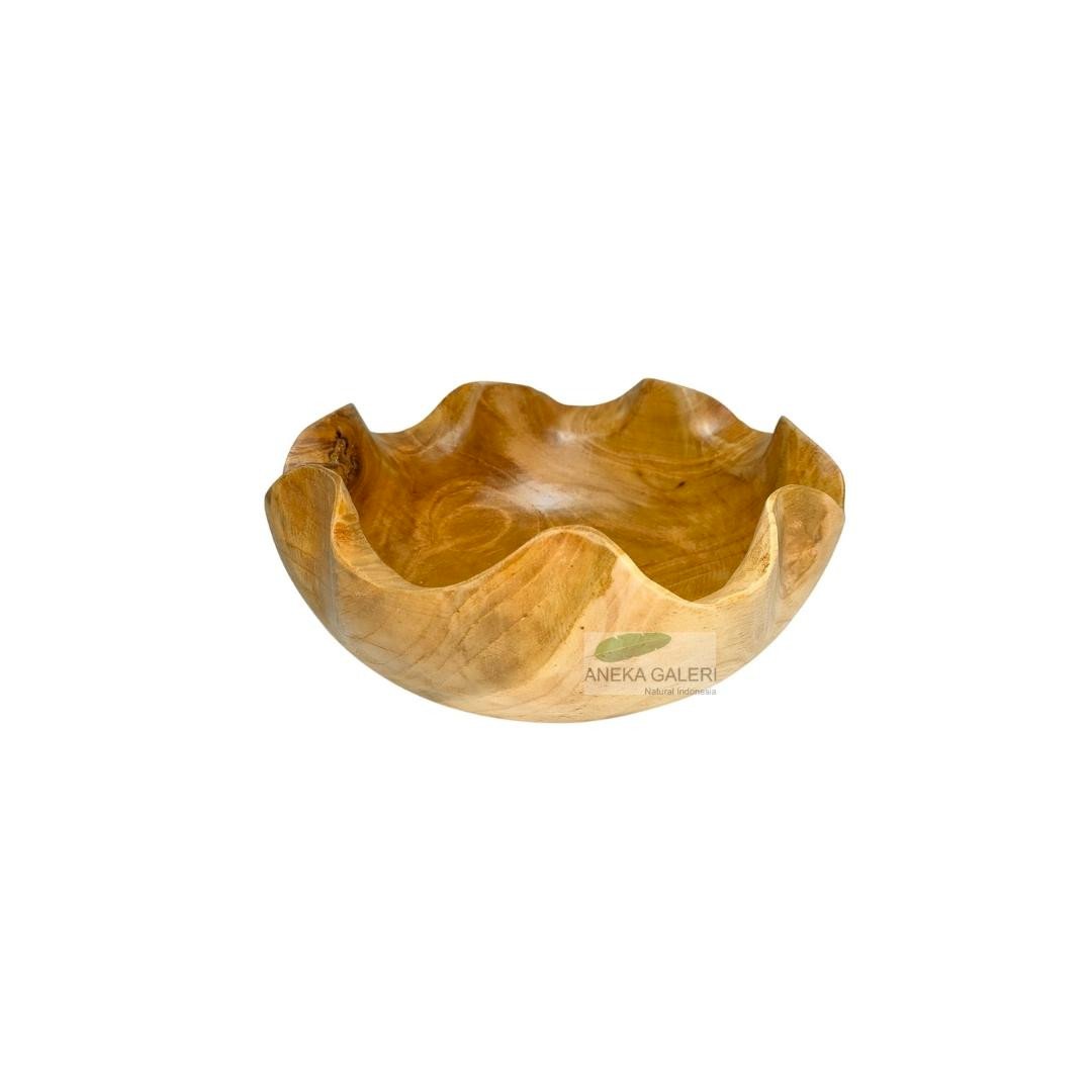 Flower Teak Bowl