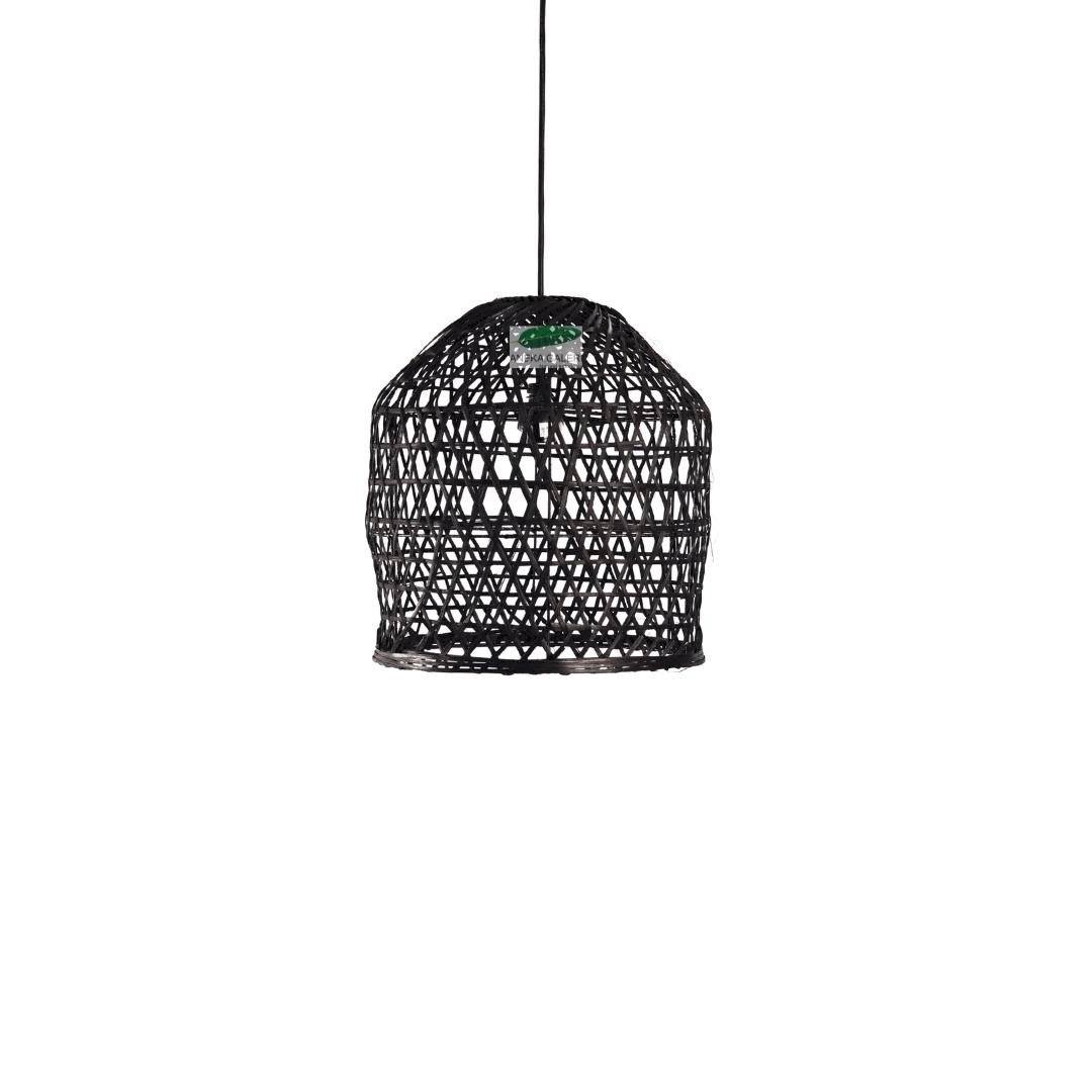 Lampshade black, Size M (38x38x 40)