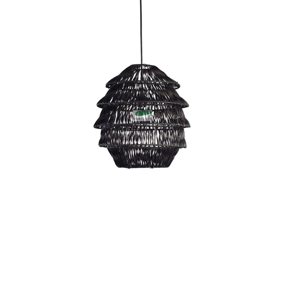 Lampshade black, Size S (38x38x40)