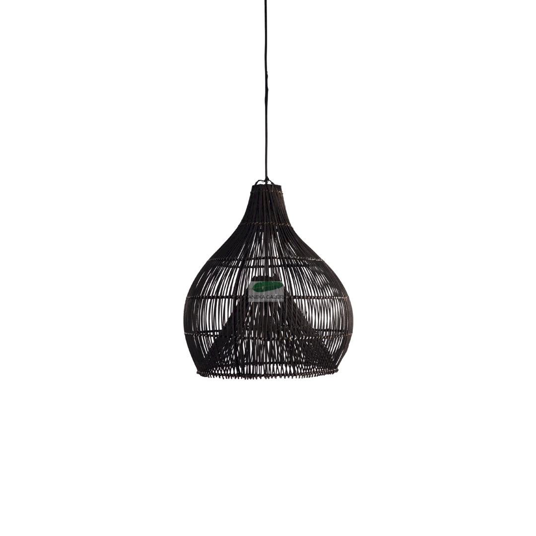 Lampshade black Size S, dia.38cm