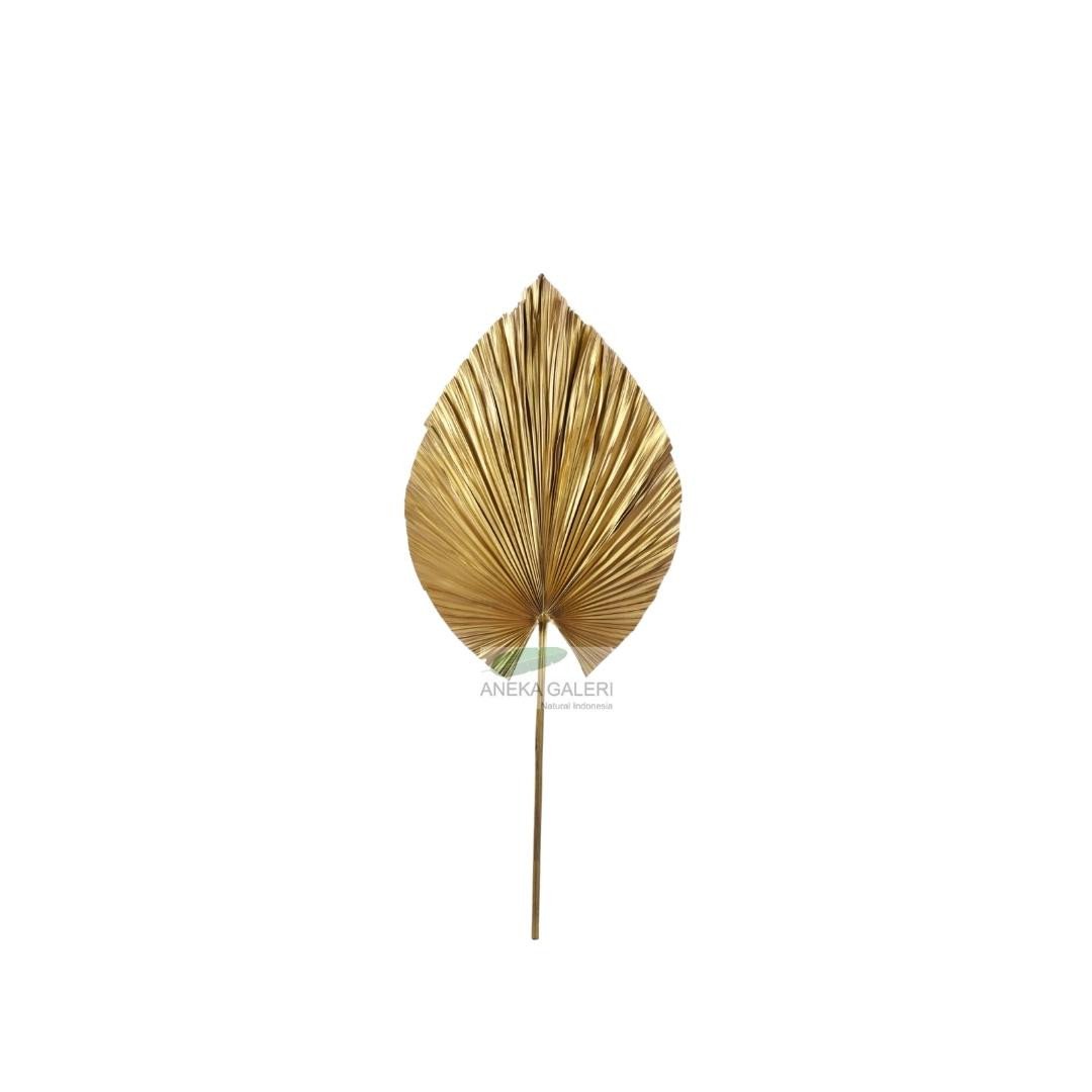 Leaf fan L - GOLD