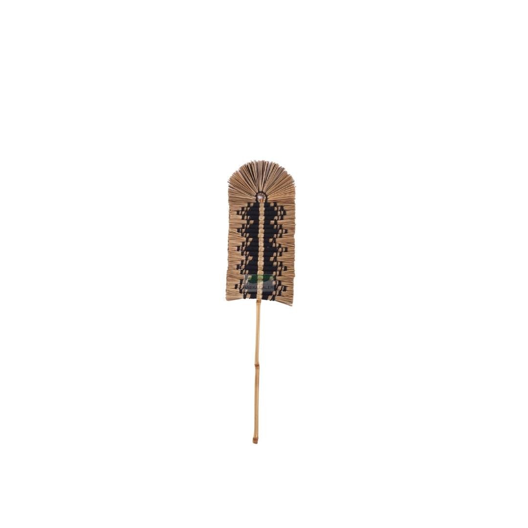 Leaf S Black Woven 77 cm