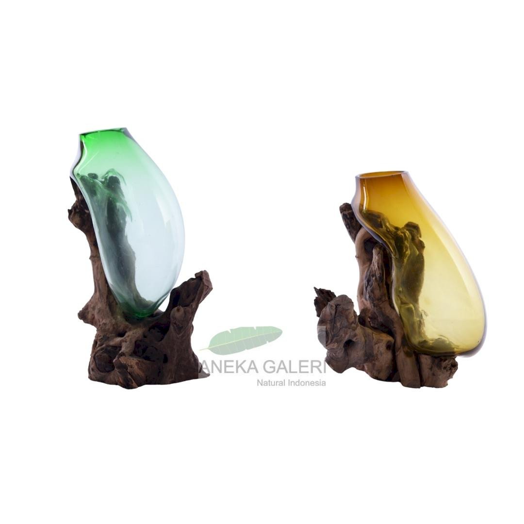 Root Glass green
