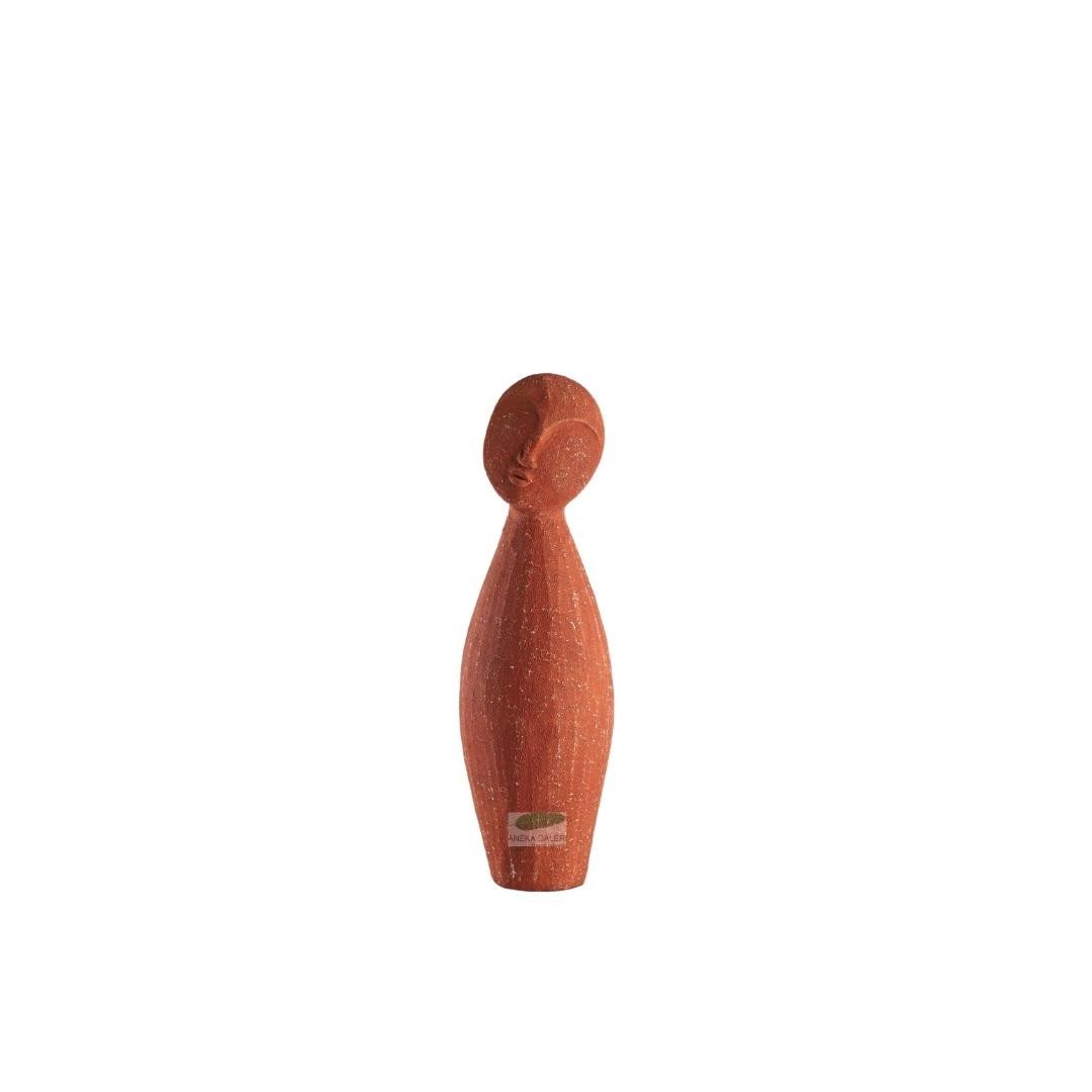 Sculpture Body Head Terracota, S