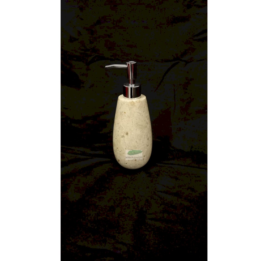 Stone Polish cream marble - SOAP DISPENSER 200ML