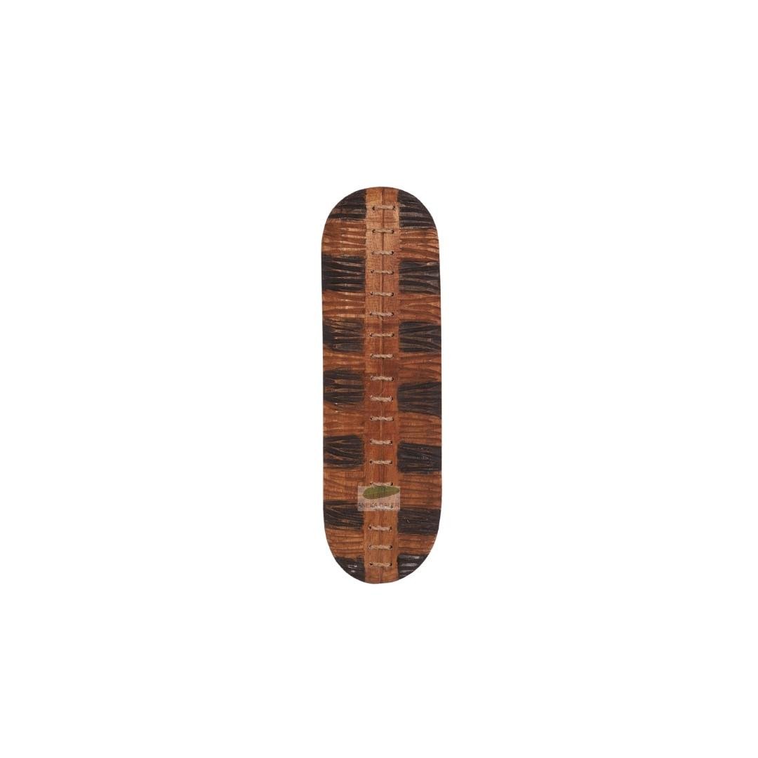 Surfboard vertical & horizontal carved, Length.58cm