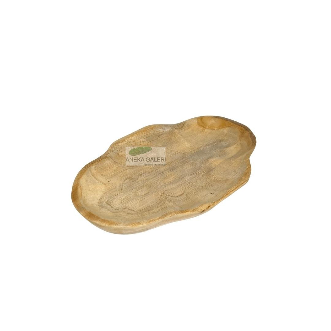 Teak Plate Gouged M