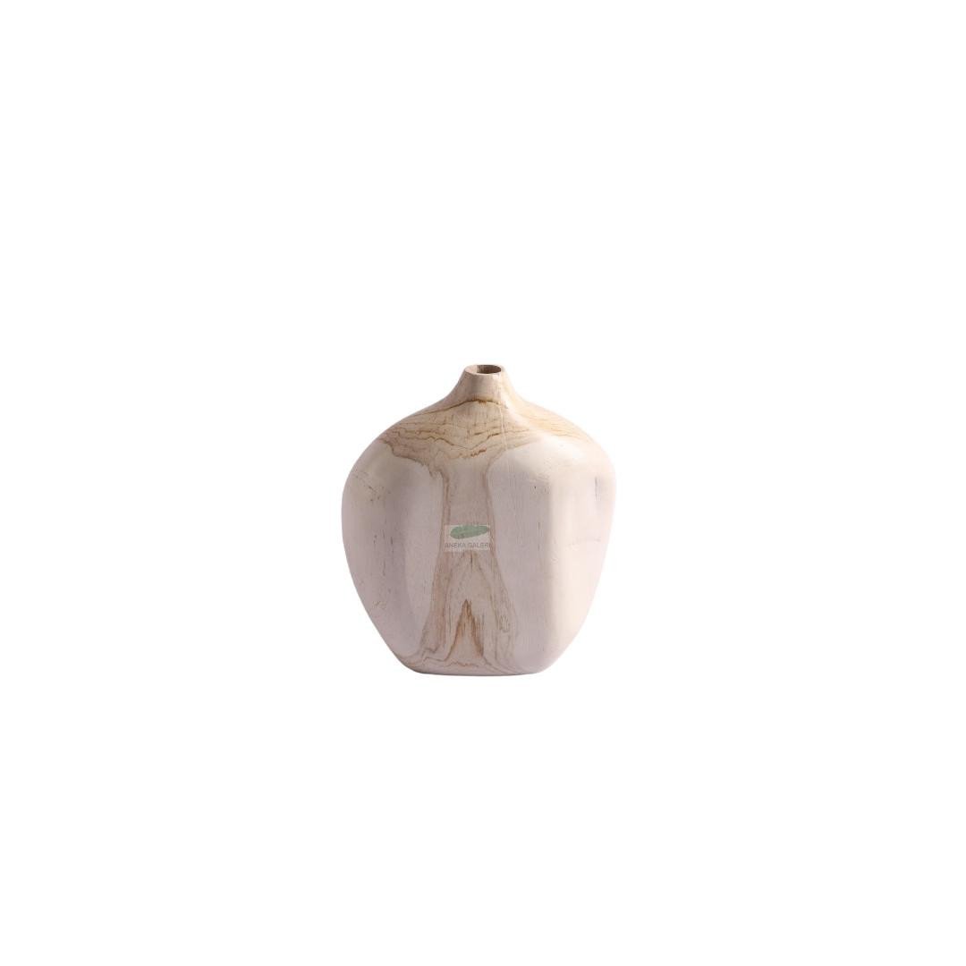 Teak Vase epoxy 23cm