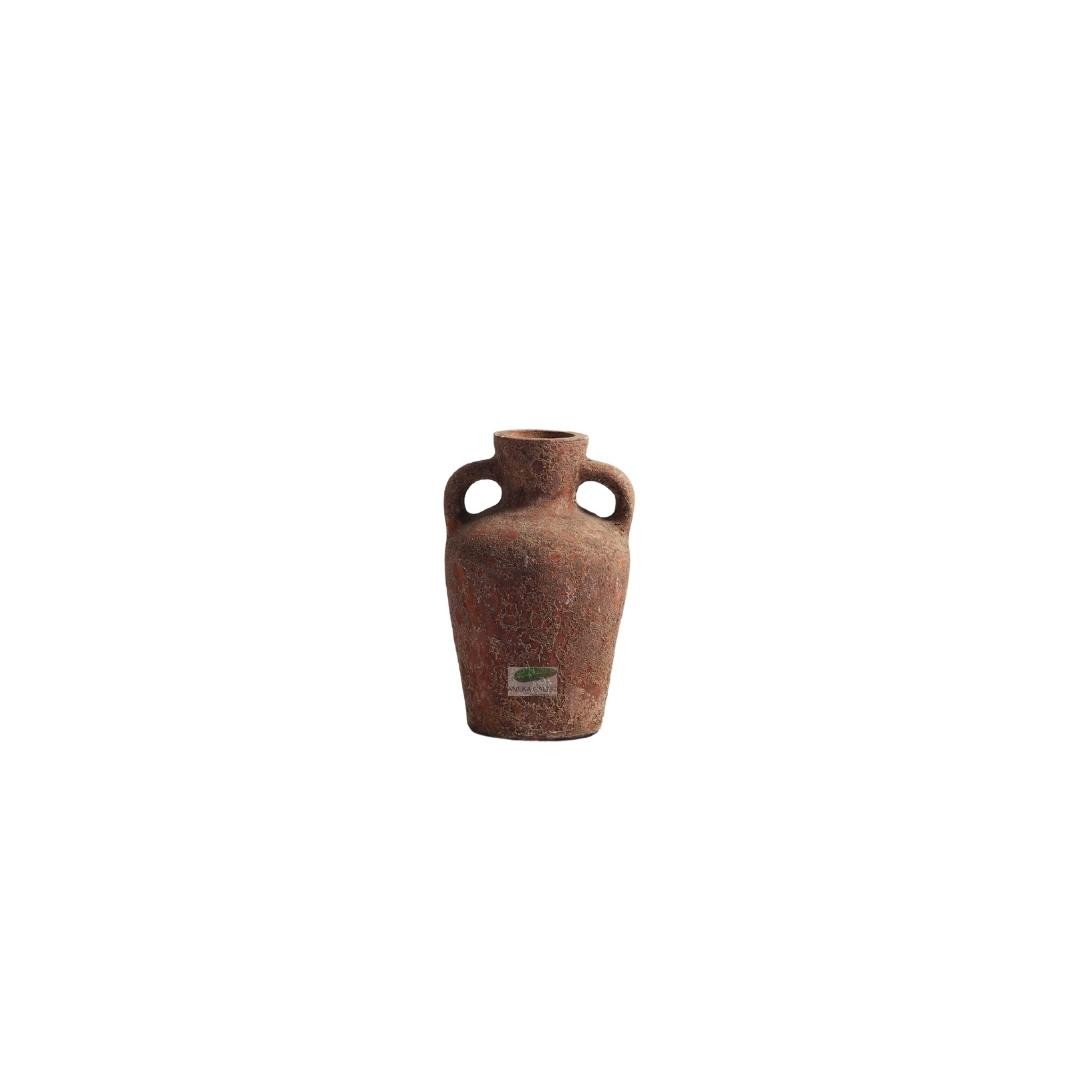 Vase TC Brown Burn h.24cm