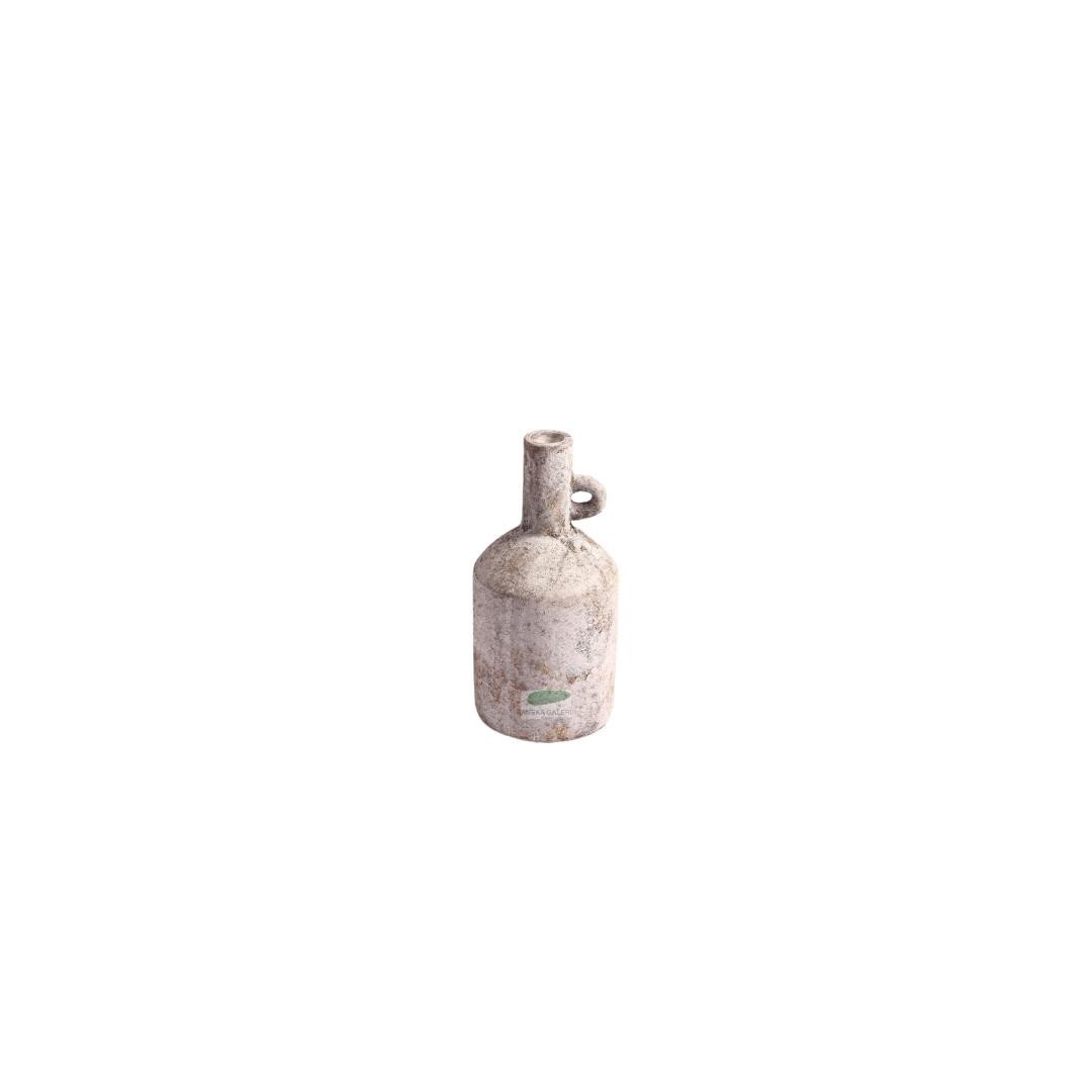Vase TC White Burn