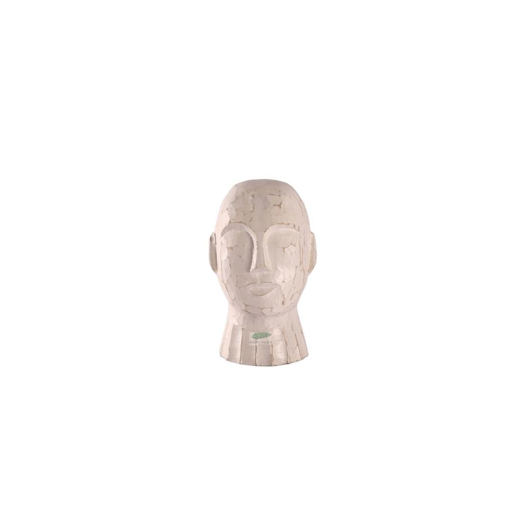 Wood Head Sculputre M